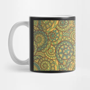 Selva. Tribal seamless pattern Mug